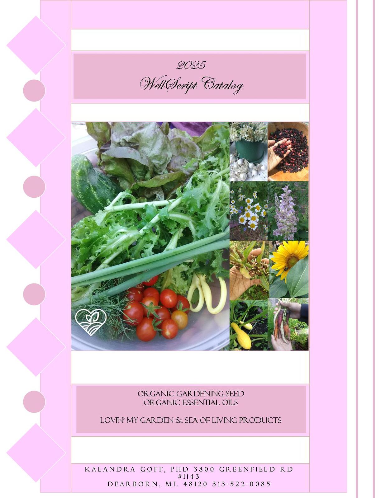 Lovin' My Garden Organic 2025 Catalog