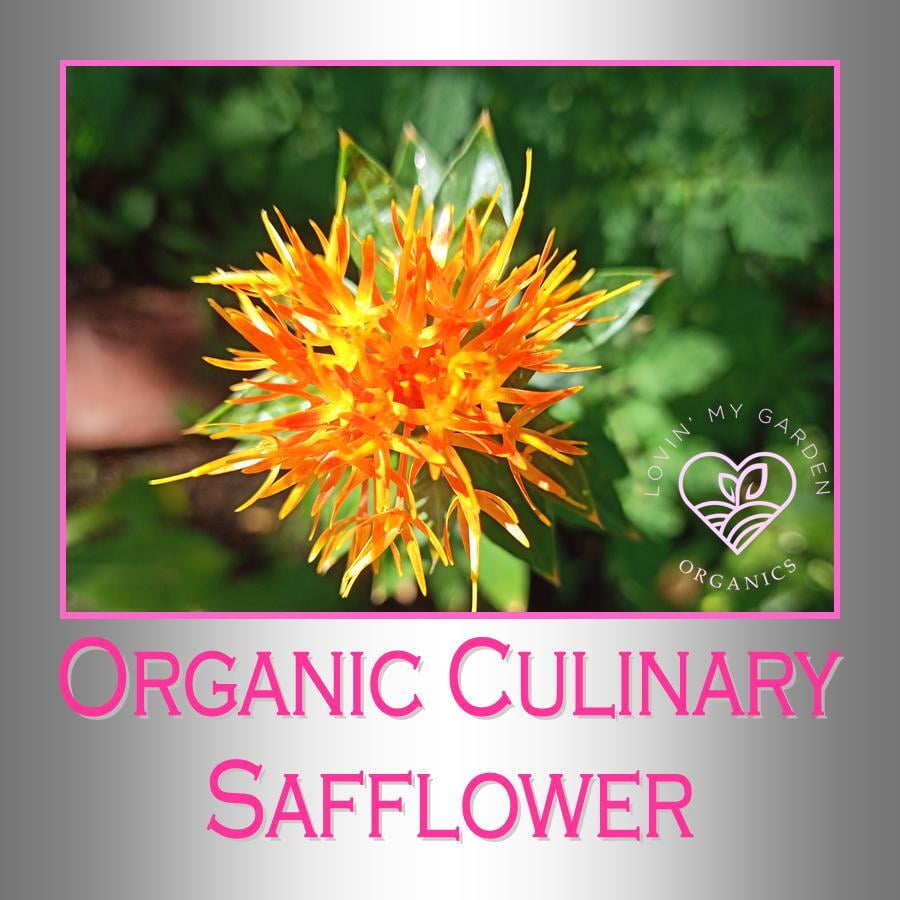 Lovin' My Garden Organic Culinary Safflower